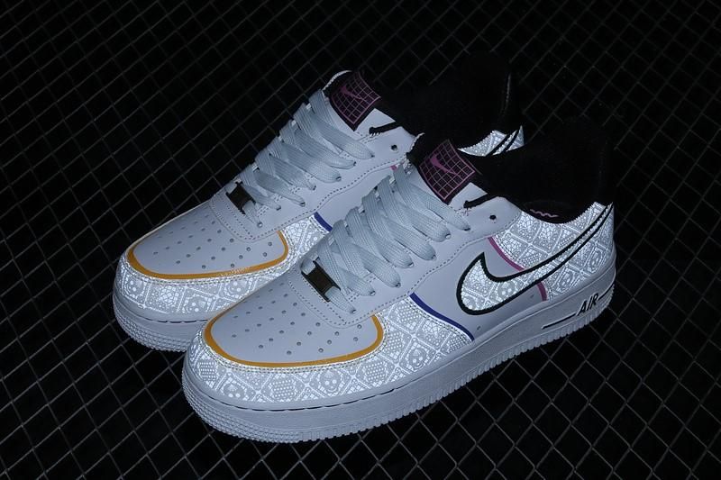 NikeMens Air Force 1 AF1 Low - Day of the Dead