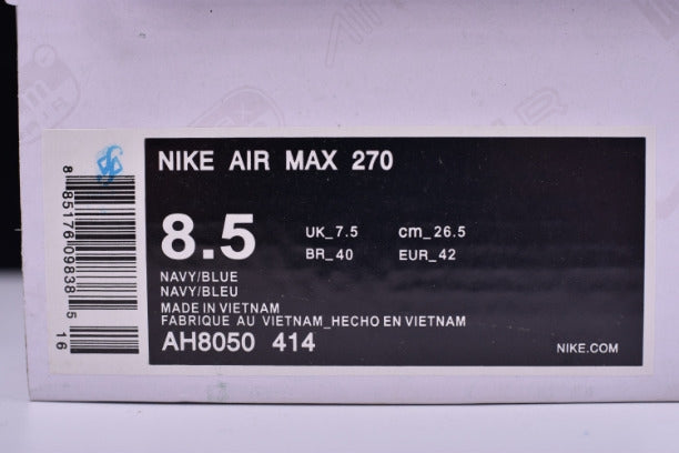 NikeAir Max 270 - Dark Blue