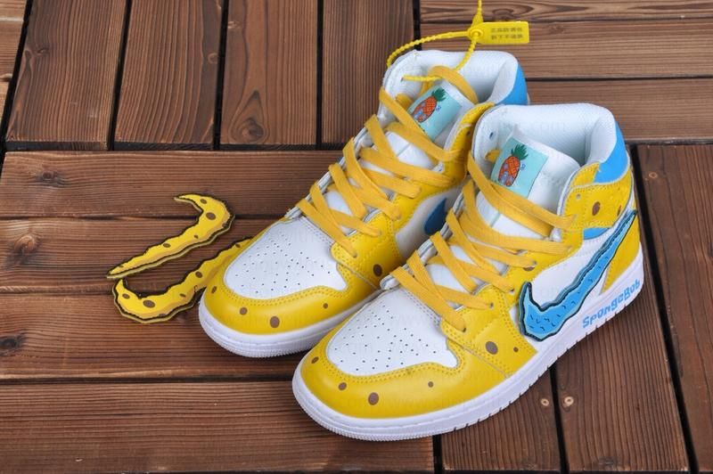 Air Jordan 1 AJ1 - Spongebob