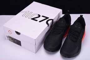 NikeMen's Air Max 270 - Black/Hot Punch/Black