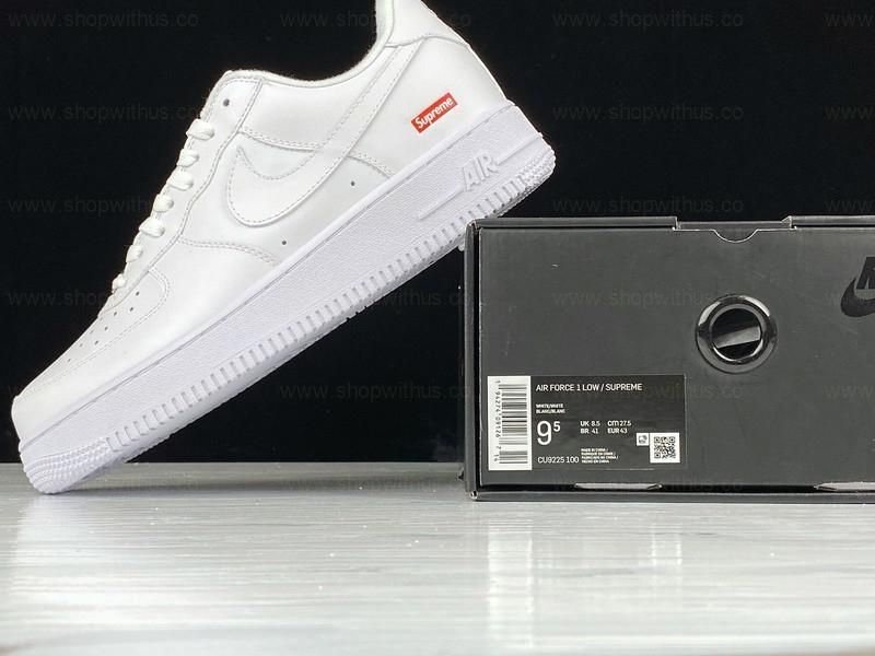 Supreme x NikeAir Force 1 Low - White