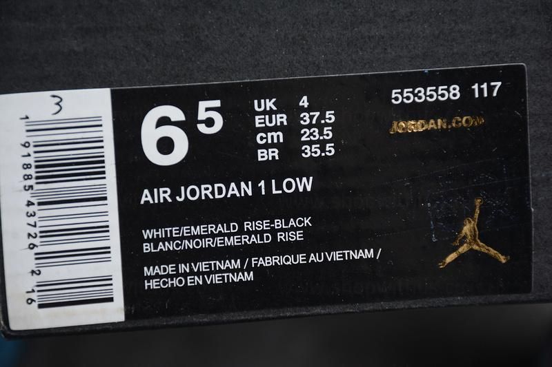WMNS Air Jordan 1 AJ1 Low - "Emerald