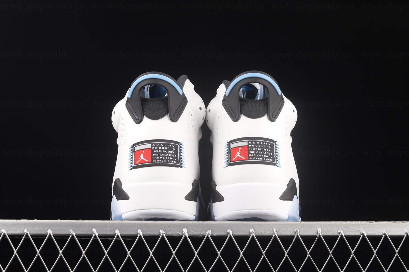 Air Jordan 6 AJ6 - UNC White