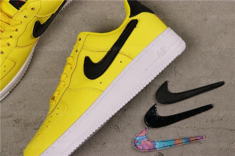 NikeAir Force 1 AF1 Low - Yellow Pulse