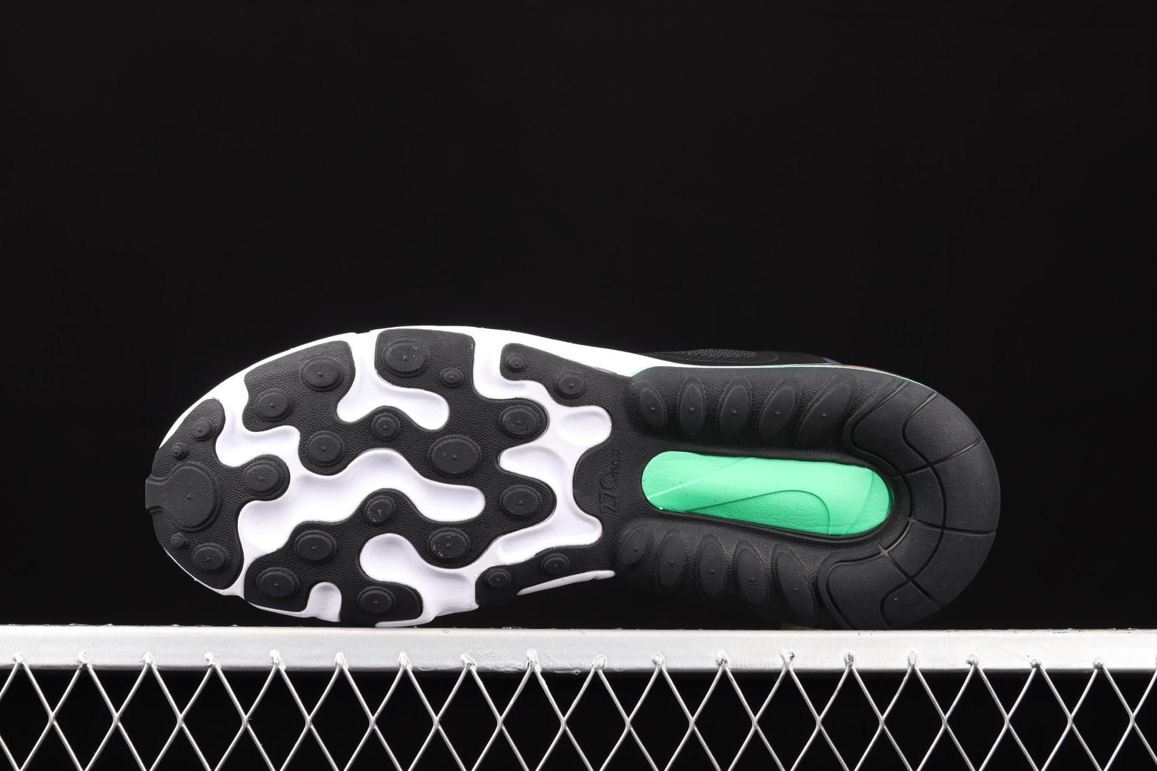 NikeMen's Air Max 270 AM270 React - Worldwide Pack Black