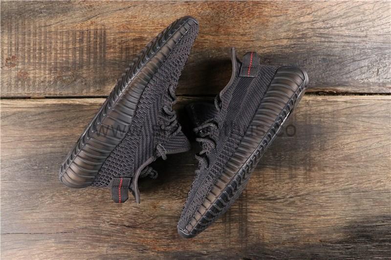 adidasOriginalsYEEZY Boost 350 V2 - Black Static Non-Reflective (Laces Reflects  Shoe Doesn't)