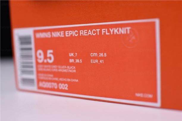NikeWMNS Epic React Flyknit - 'Wolf Grey'