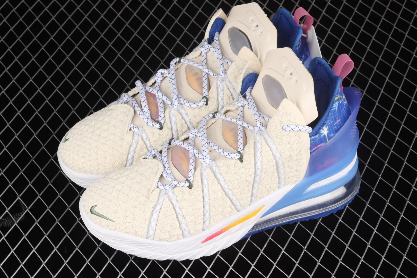 NikeMens LeBron 18 - Los Angeles By Day