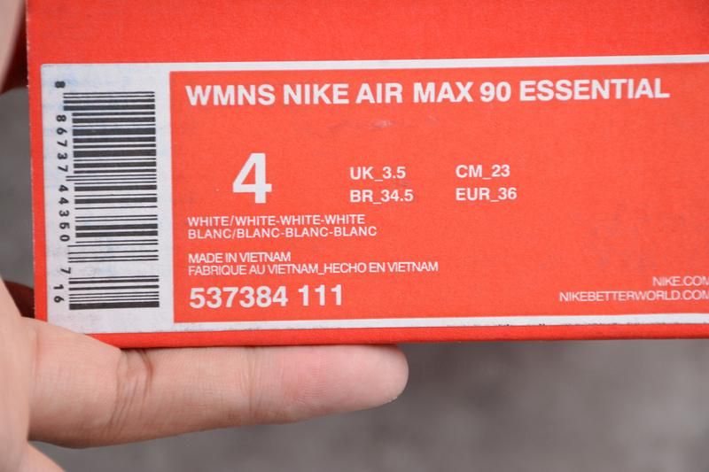 WMNS NikeAir Max 90 - Triple White