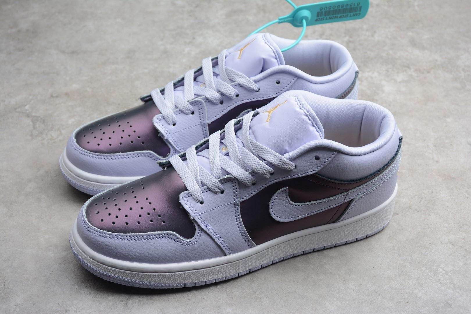 Air Jordan 1 AJ1 Low - Oxygen Purple