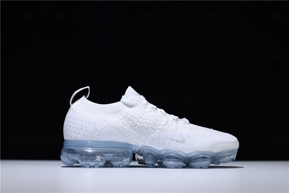 NikeAir VaporMax Flyknit 2 - White/Pure Platinum