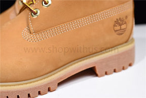 Timberland 6 Inch Leather Boot - Wheat Nubuck