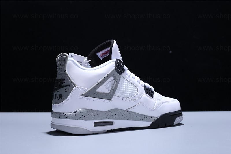 Air Jordan 4 AJ4 Retro - ''White Cement''