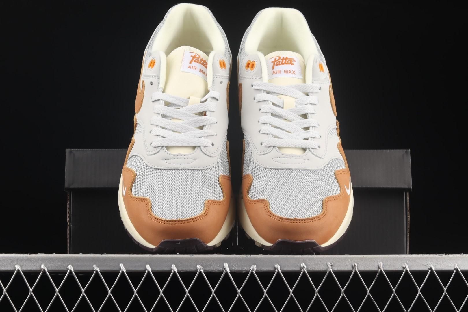 NikeMens Air Max 1 AM1 x Patta - Monarch