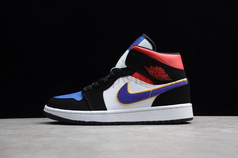 Air Jordan 1 AJ1 Mid - Lakers Top 3