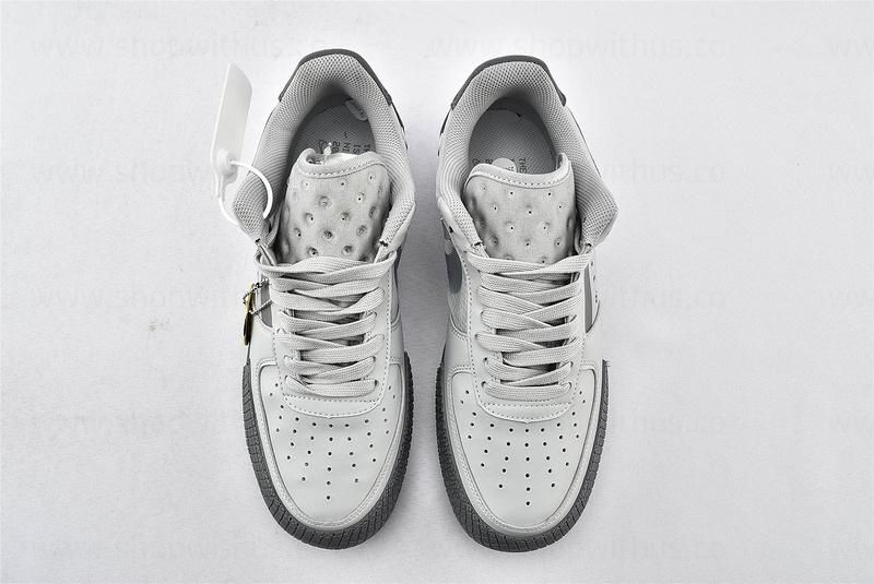 NikeAir Force 1 AF1 Low Type - Grey Fog