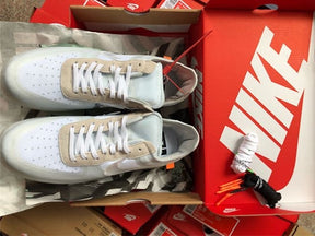 The 10 Off White x NikeAir Force 1 AF1 - White/White/White