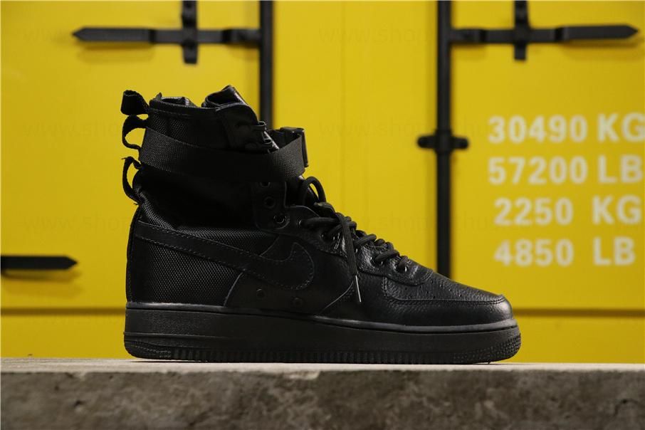 NikeMen's SF Air Force 1 AF1 - Triple Black