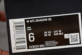 NikeWMNS Air Force 1 AF1 Shadow - Pink Foam