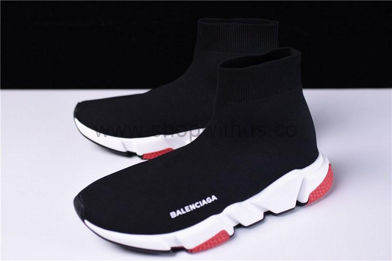 BalenciagaMen's Speed Trainer - Black/Red