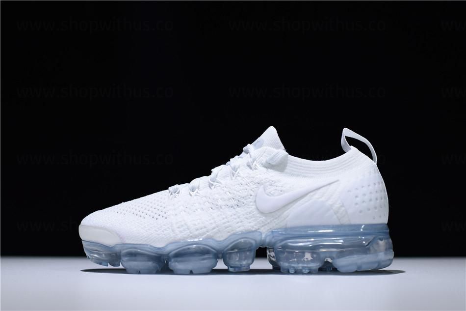 NikeAir VaporMax Flyknit 2 - White/Pure Platinum