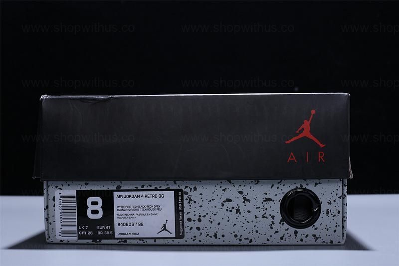 Air Jordan 4 AJ4 Retro - ''White Cement''