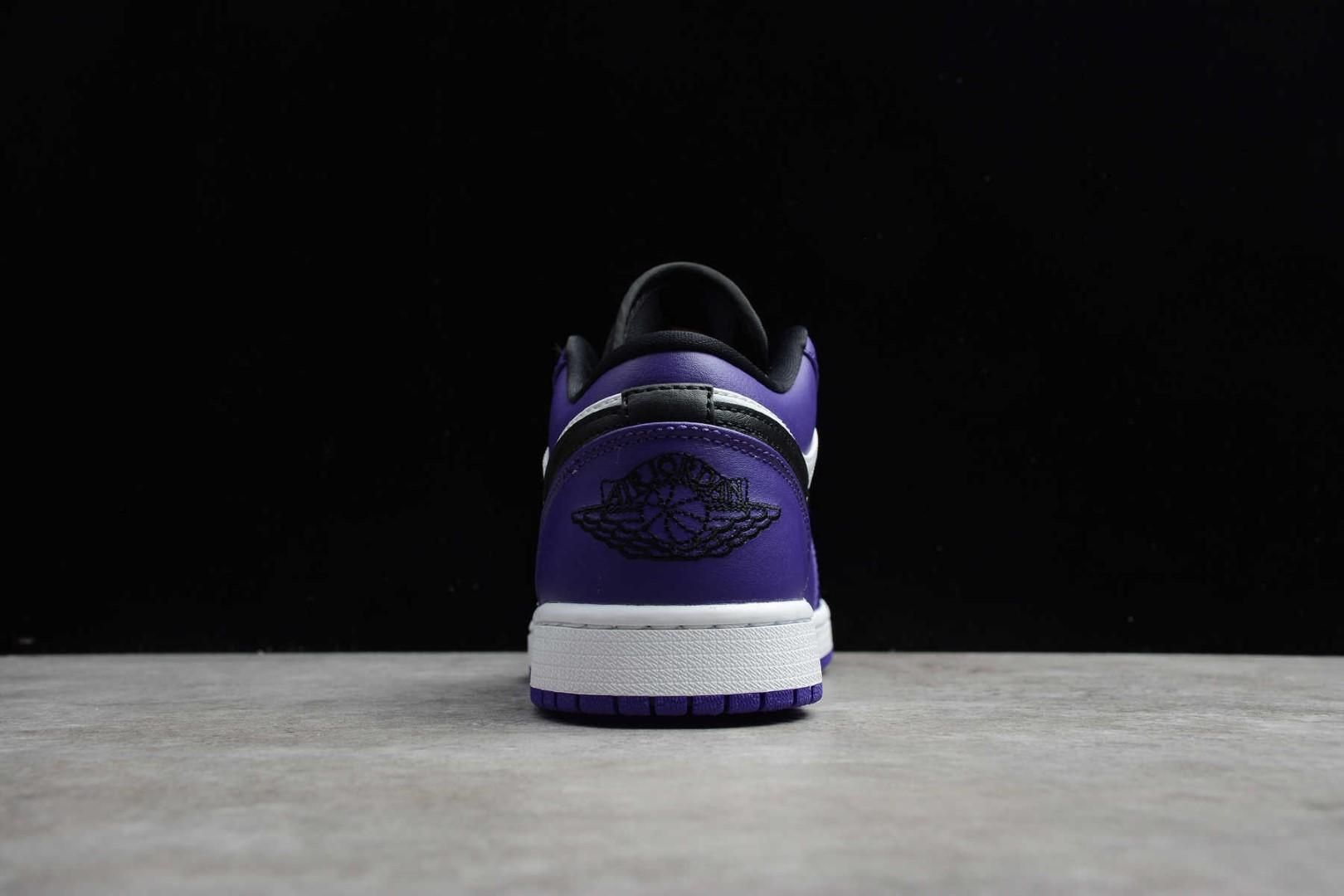 Air Jordan 1 AJ1 Low - Court Purple/White