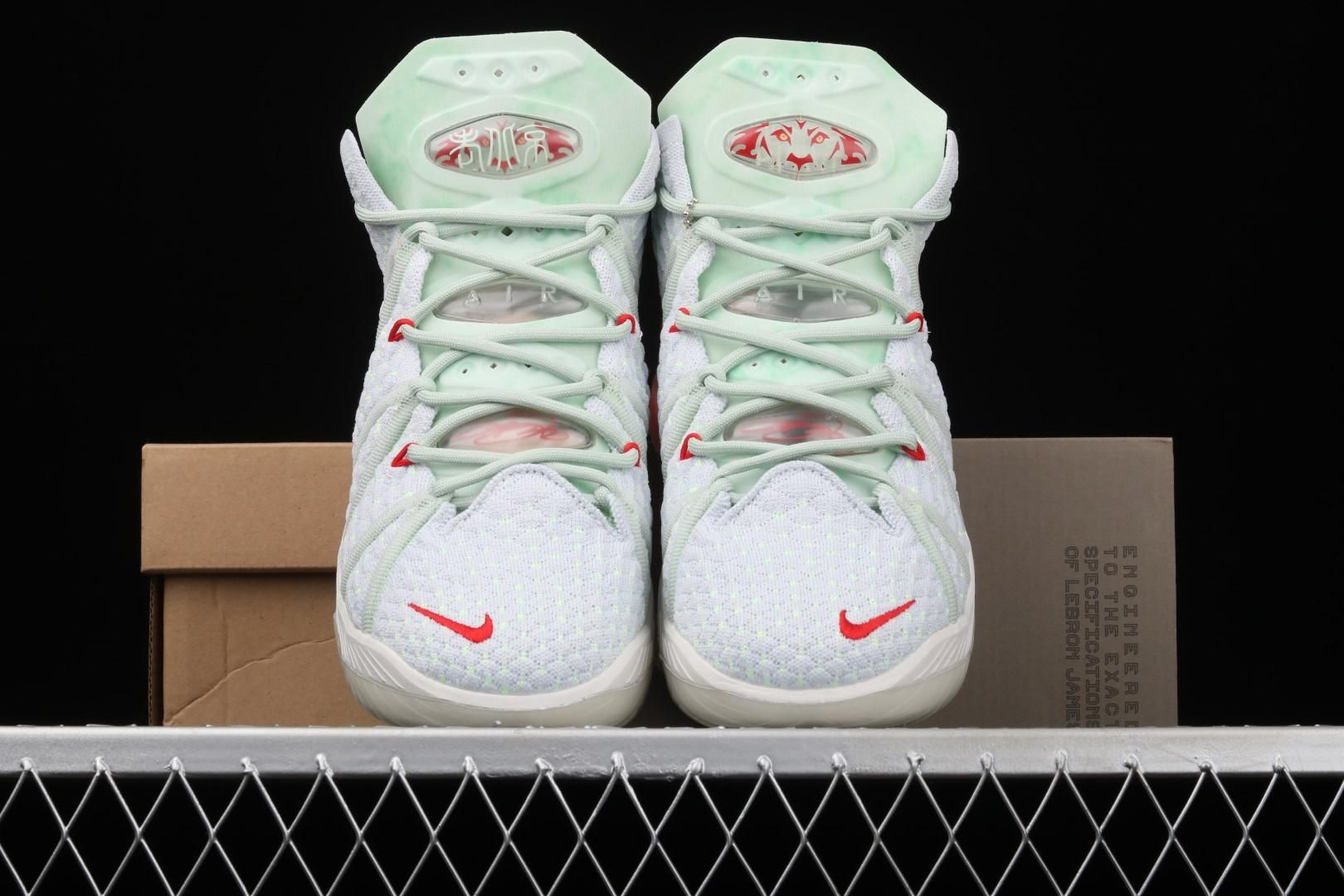 NikeMens LeBron 18 - Empire Jade