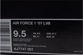 NikeAir Force 1 Low Utility - Black/White