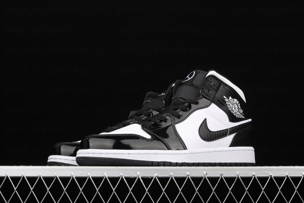 Air Jordan 1 AJ1 Mid - Carbon Fiber