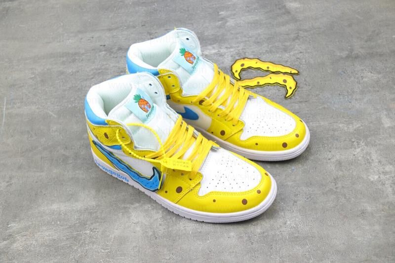 Air Jordan 1 AJ1 - Spongebob