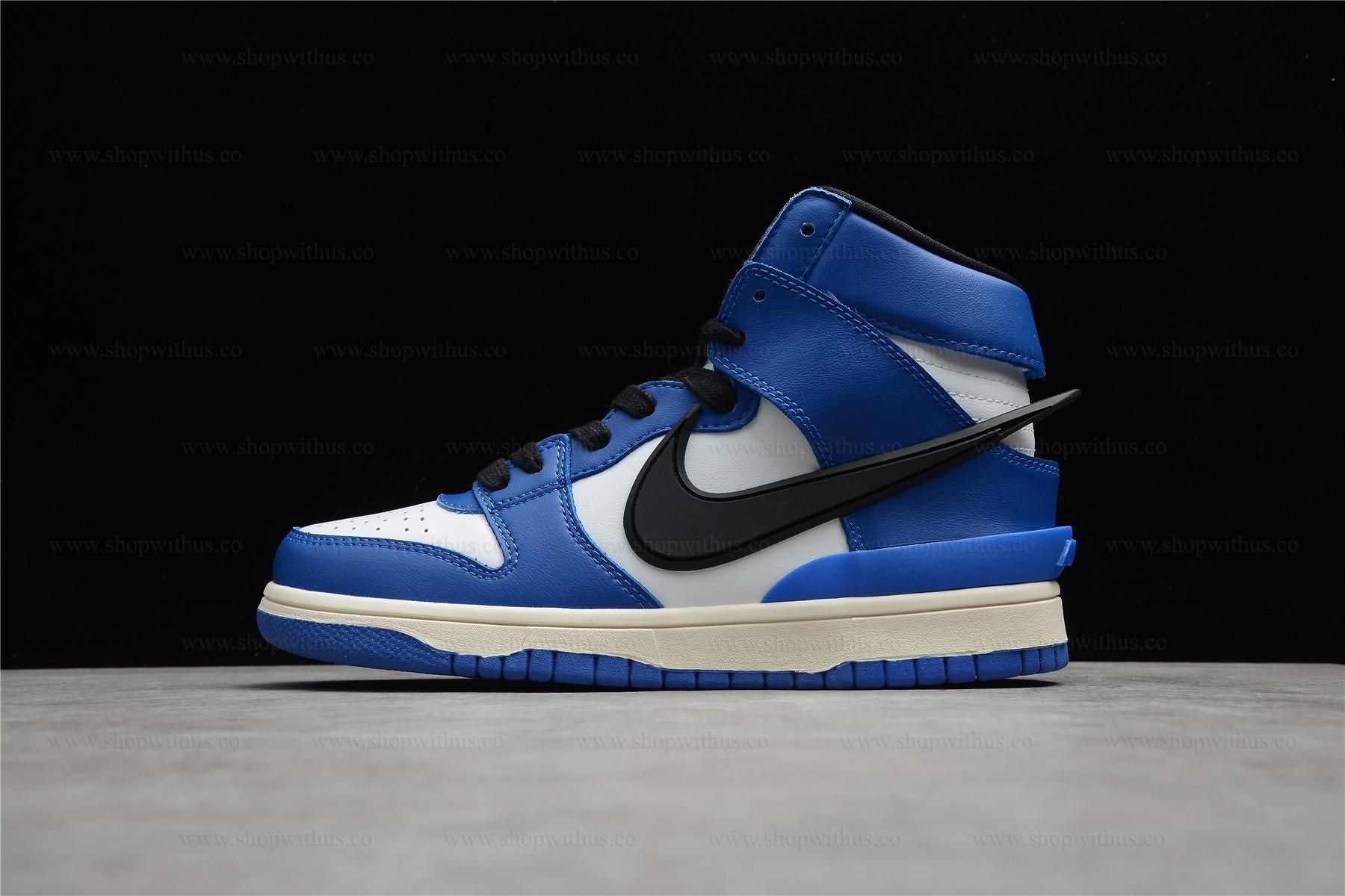 AMBUSH x NikeDunk High - Deep Royal