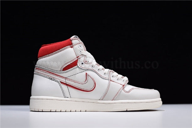 Air Jordan 1 Retro High - Phantom/Gym Red