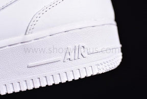 (Real Leather OG)Nike✔️Air Force 1 AF1 MID '07  - All White