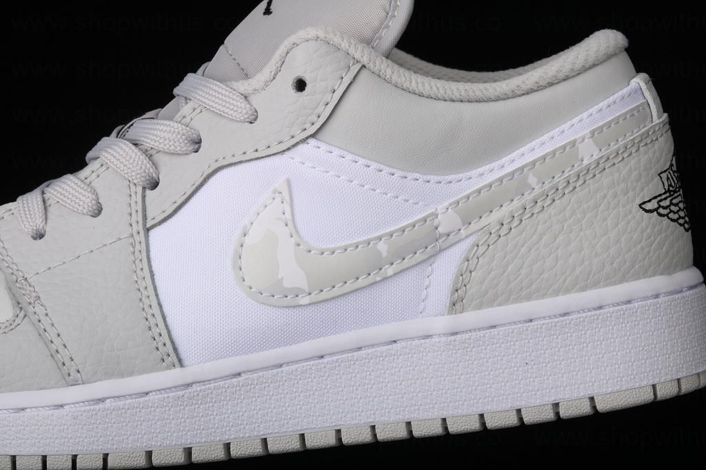 WMNS Air Jordan 1 AJ1 Low - White Camo