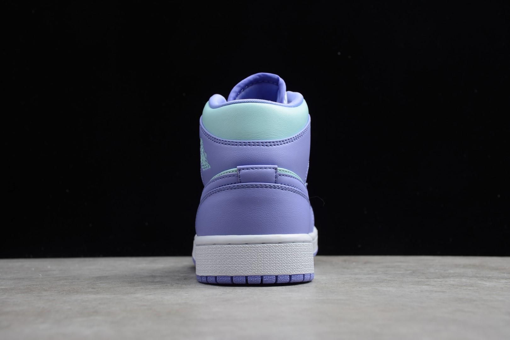 Air Jordan 1 AJ1 Mid - Purple Aqua