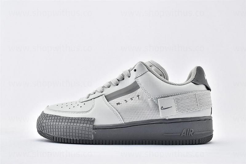 NikeAir Force 1 AF1 Low Type - Grey Fog