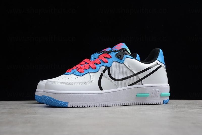 NikeAir Force 1 AF1 React - Astronomy Blue