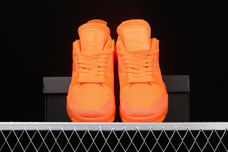 Air Jordan 4 AJ4 Flyknit - Orange