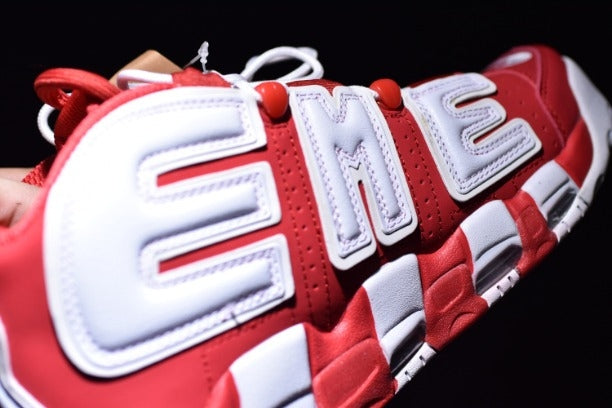 Supreme x NikeAir More Uptempo - VARSITY RED