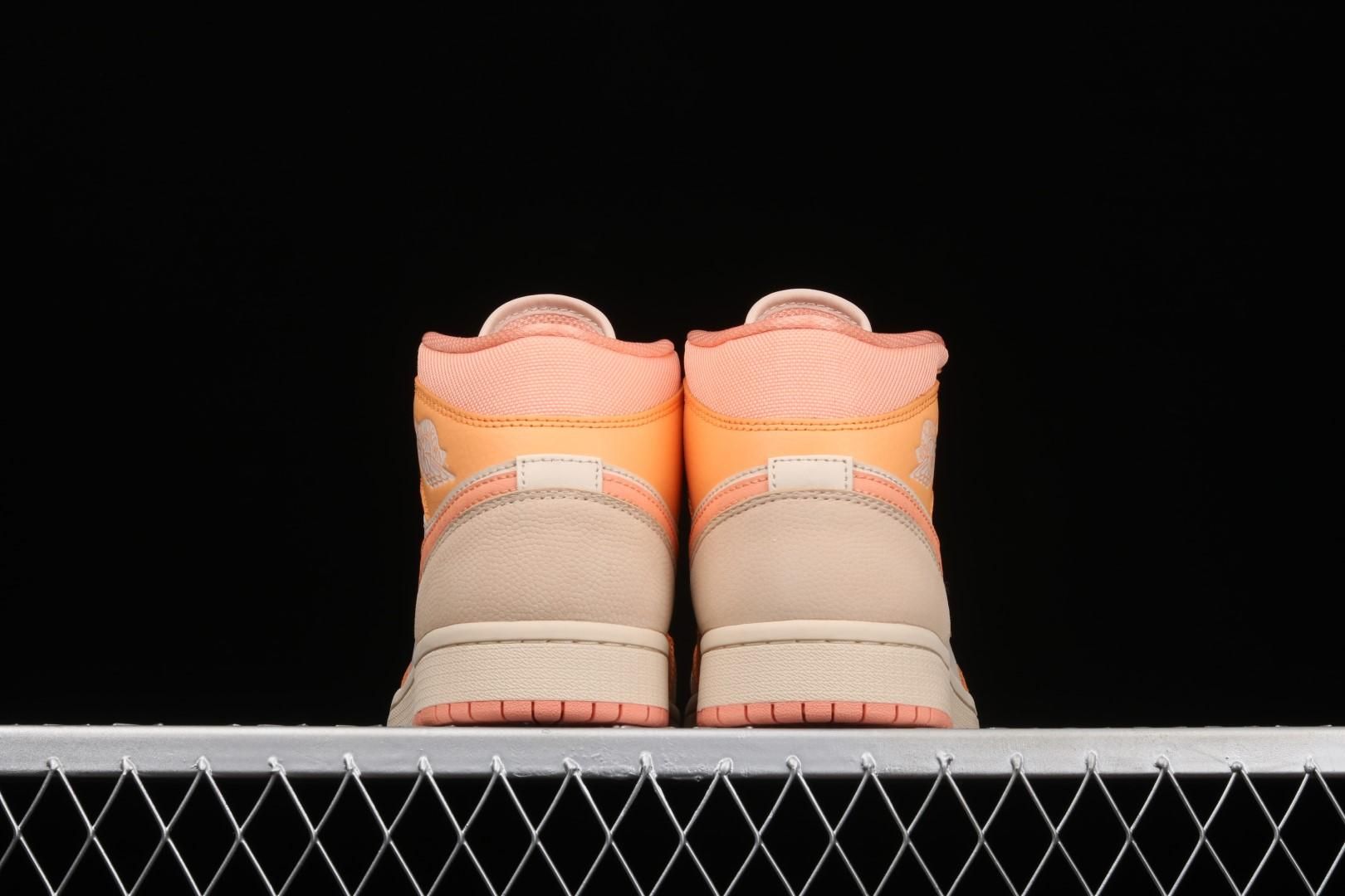 Air Jordan 1 AJ1 Mid - Apricot Orange