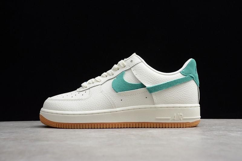 NikeMens Air Force 1 AF1 Vandalized - "Sail Mystic Green"