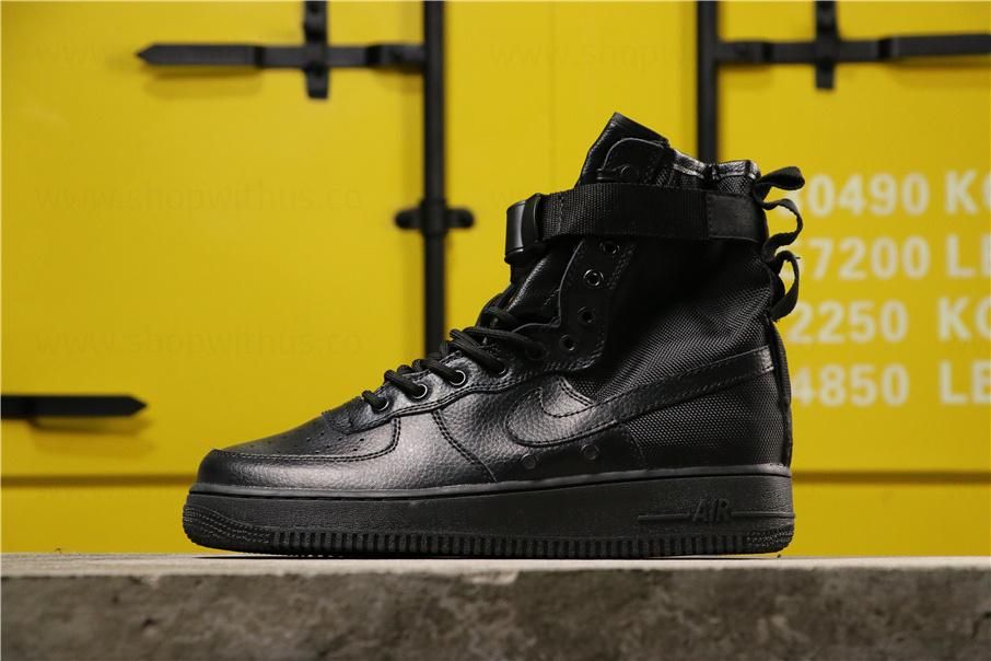 NikeMen's SF Air Force 1 AF1 - Triple Black