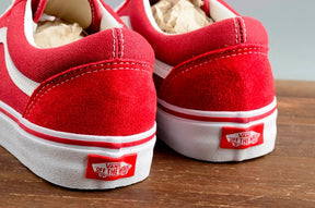 Vans Old Skool Shoes-Red