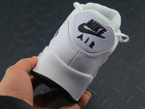 NikeMen's Air Max 90 Essential Running Shoe - White/Black/White