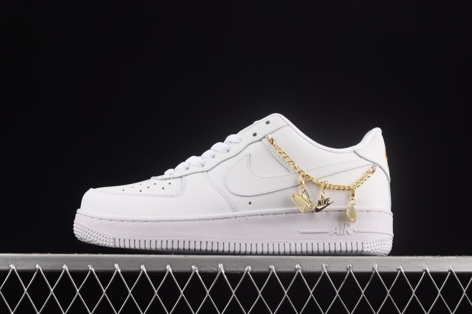 NikeAir Force 1 Low  - White Pendant