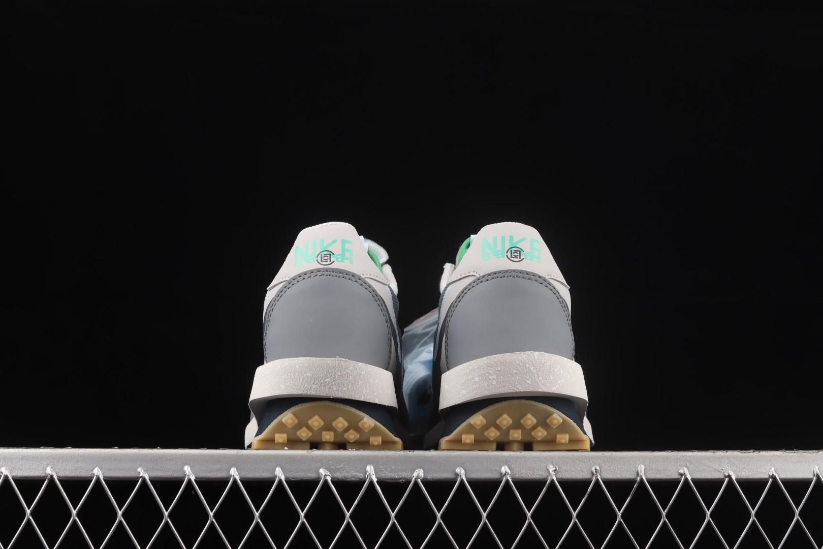 NikeMens LDWaffle x sacai x CLOT - Cool Grey