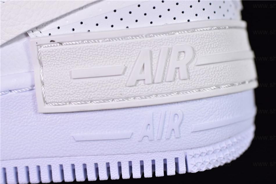 NikeAir Force 1 AF1 Shadow - White/Atomic Pink