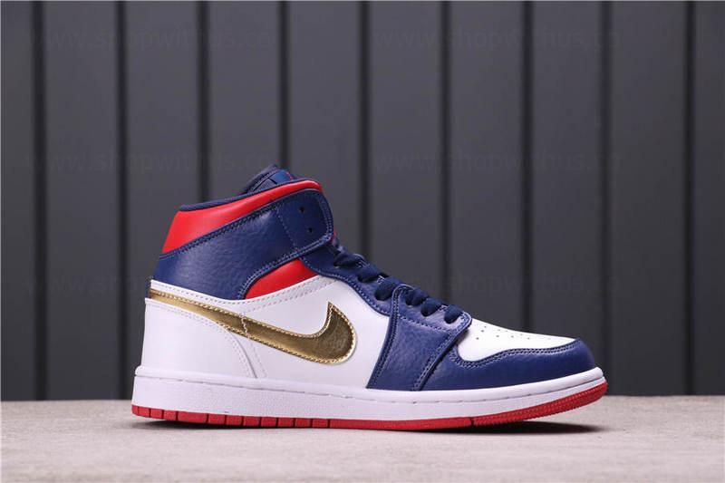 Air Jordan 1 AJ1 Mid - USA Olympic