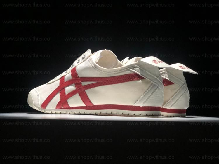 Onitsuka Tiger Mexico 66 SLIP-ON - Cream/Classic Red